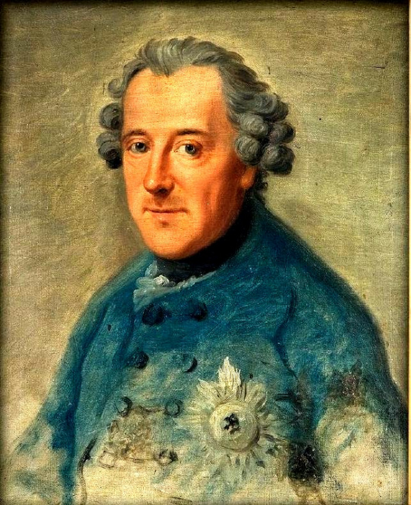 Johann Georg Ziessenis (1716–1776): Pruský král Fridrich II. – Soudobý portrét panovníka vzniklý roku 1763 na zámku Salzdahlum, letním sídle Friedrichovy sestry Philippine Charlotte hraběnky von Braunschweig (1716–1801). Jedná se o jediný portrét doby panování Fridricha II., tedy od roku 1740, k němuž král seděl modelem. Portrét byl 10. října 2009 prodán v aukční síni Bolland & Marotz v Brémách za 670 000 eur, protože byl však označen za německé kulturní dědictví, musí i po prodeji zůstat v Německu. 